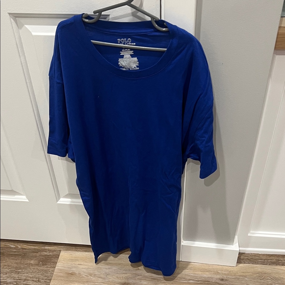 Polo Ralph Lauren Solid Royal Blue Crewneck Tee